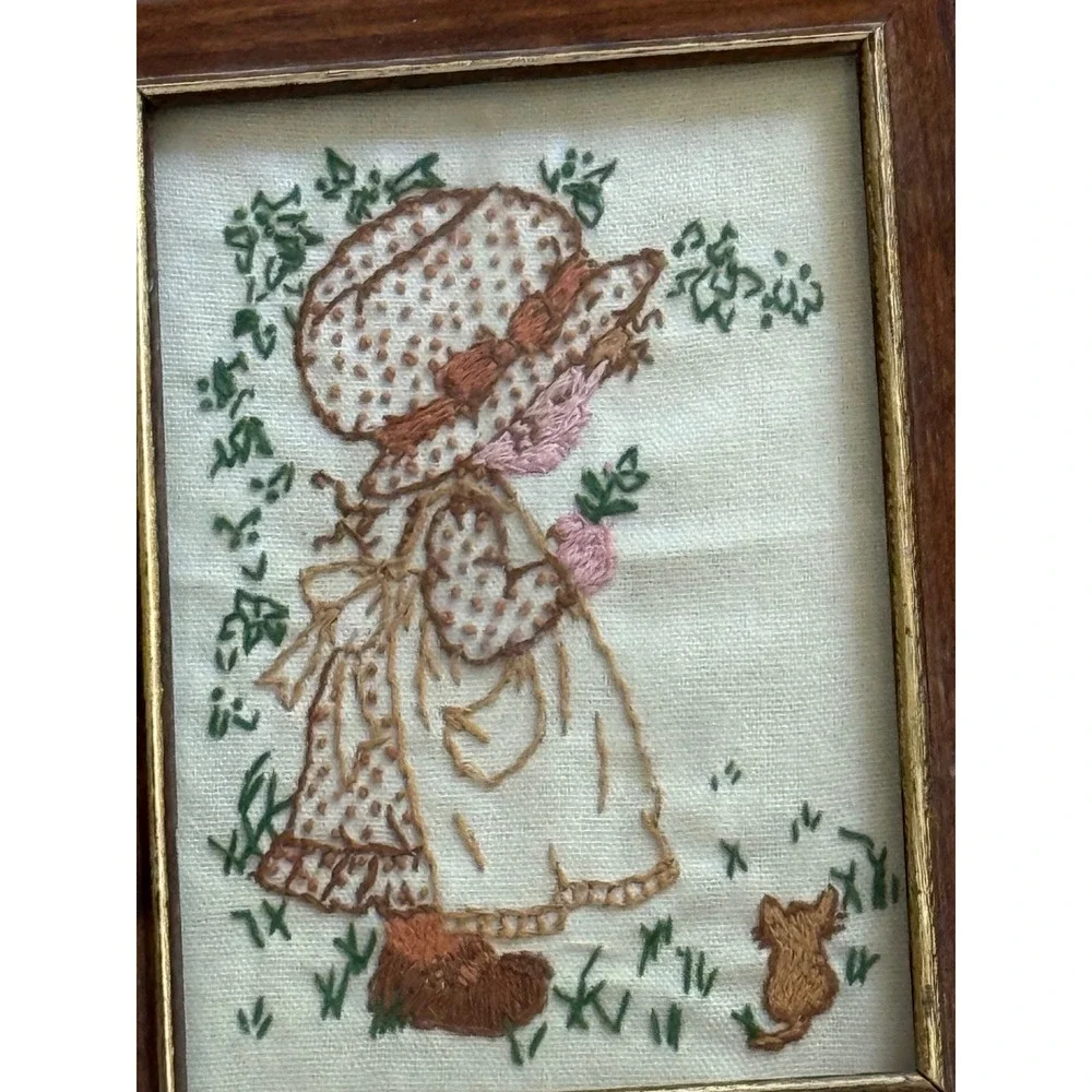Handmade vintage framed
