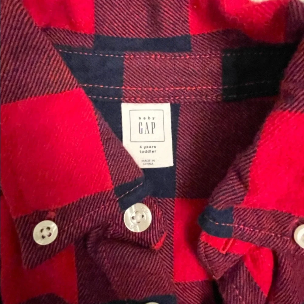 GAP classic plaid