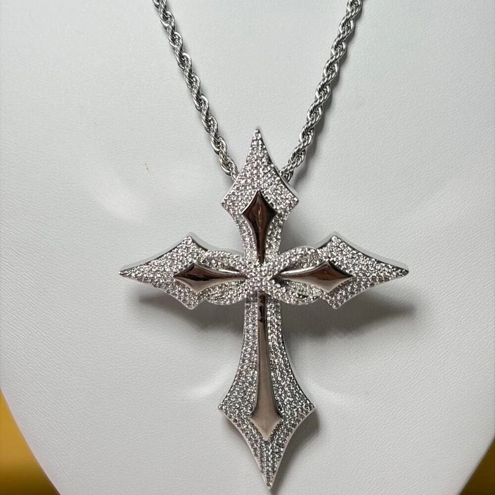 N/A necklace #cross