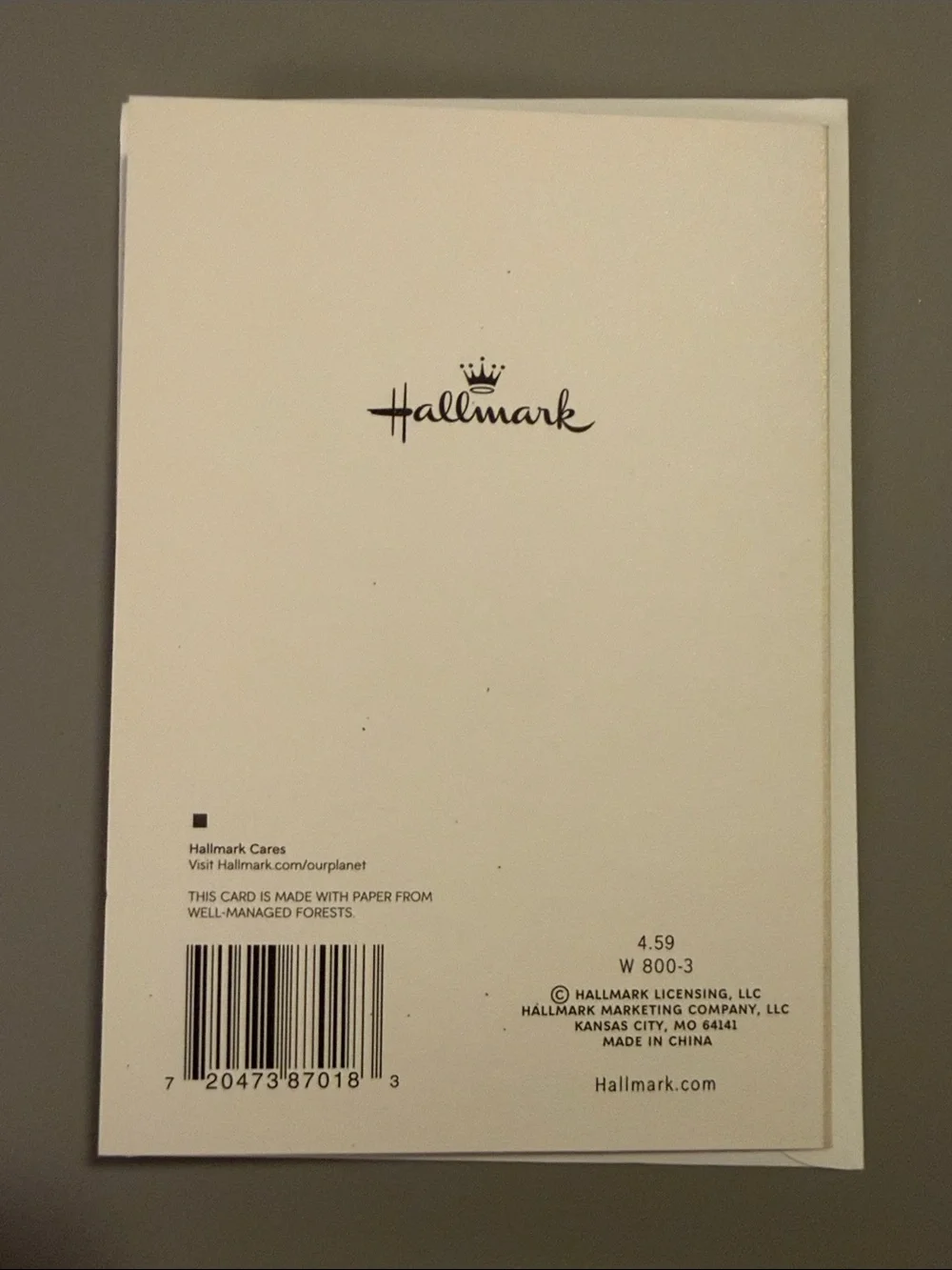 Hallmark brand new