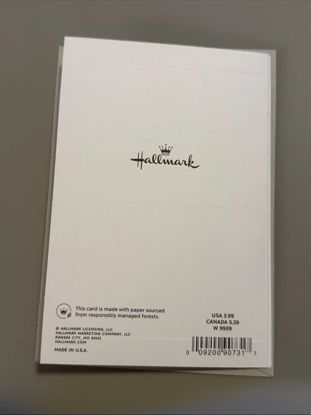 Hallmark brand new