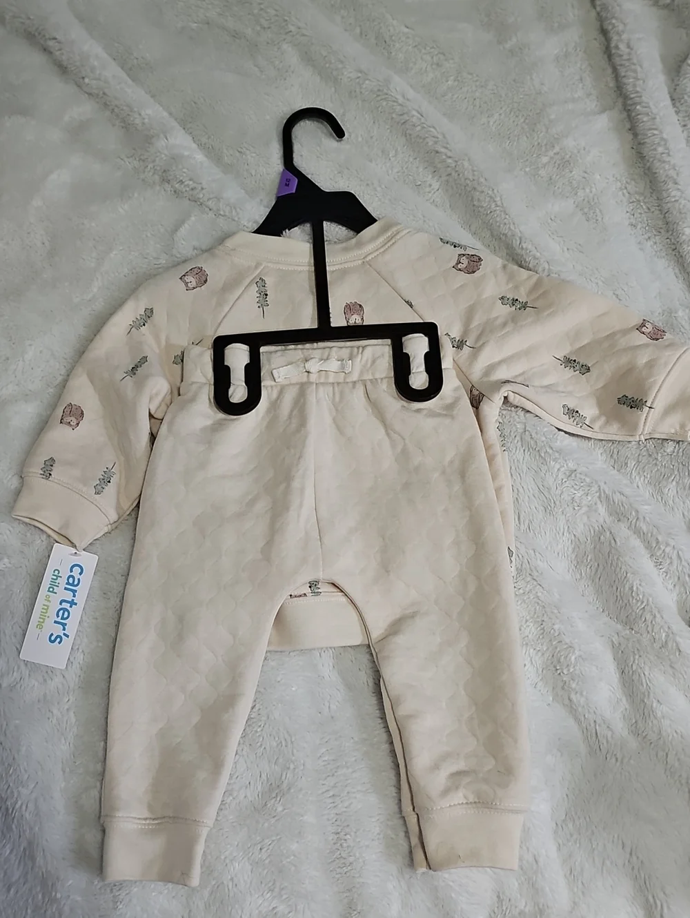 Carters cozy cream
