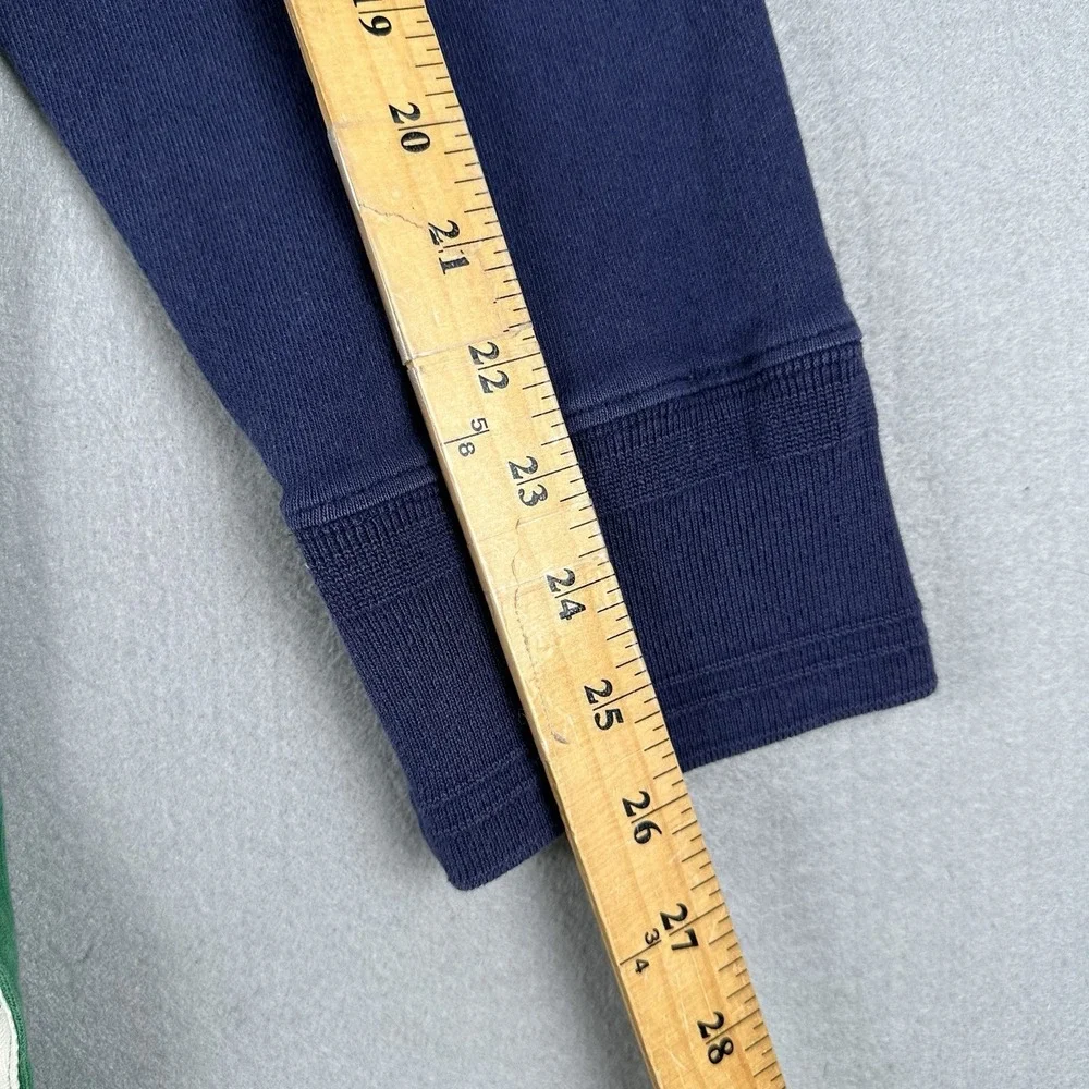 Polo Ralph Lauren Rugby Shirt Mens XL Colorblock Crest Patch‎ Long Sleeve