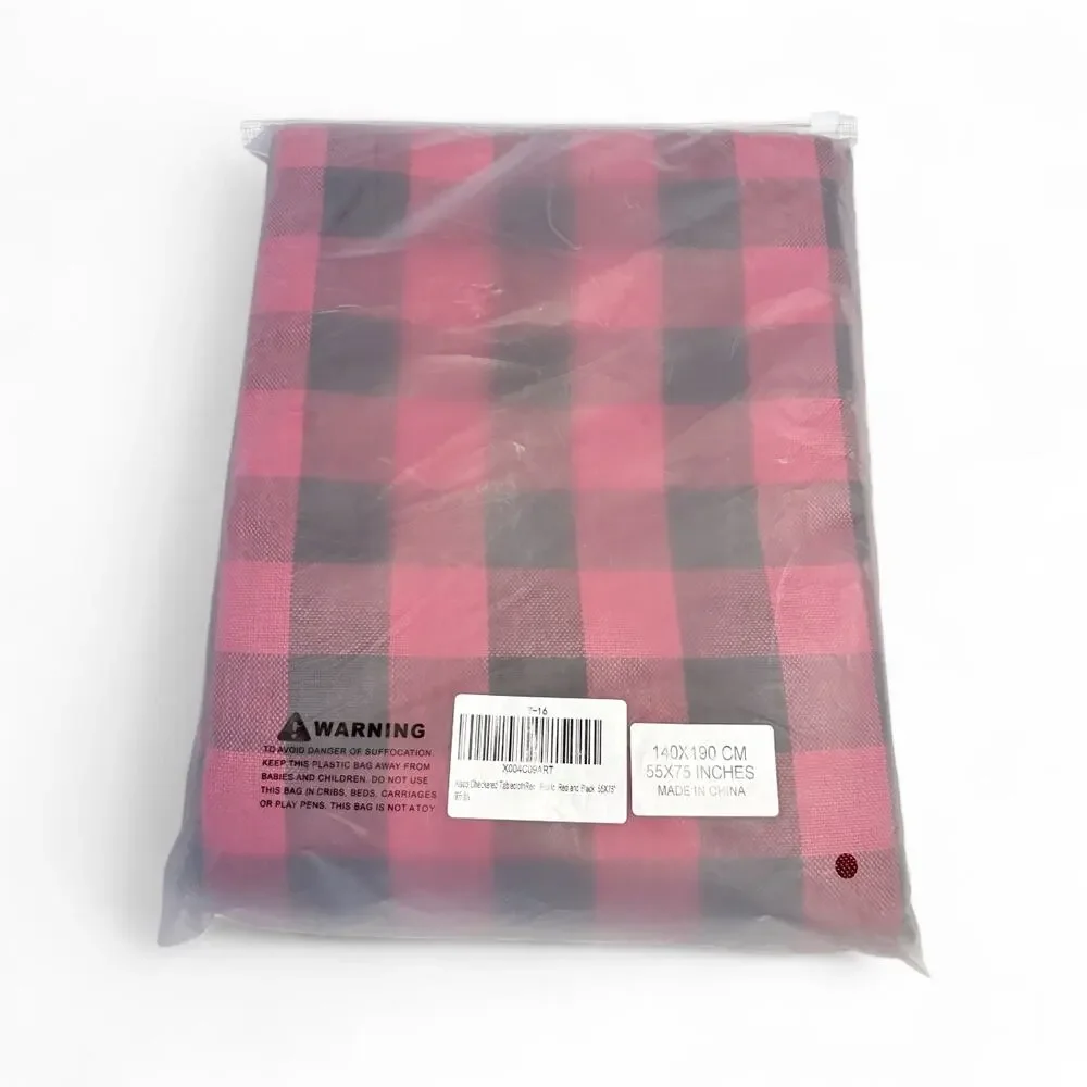 Alsoo red checkered