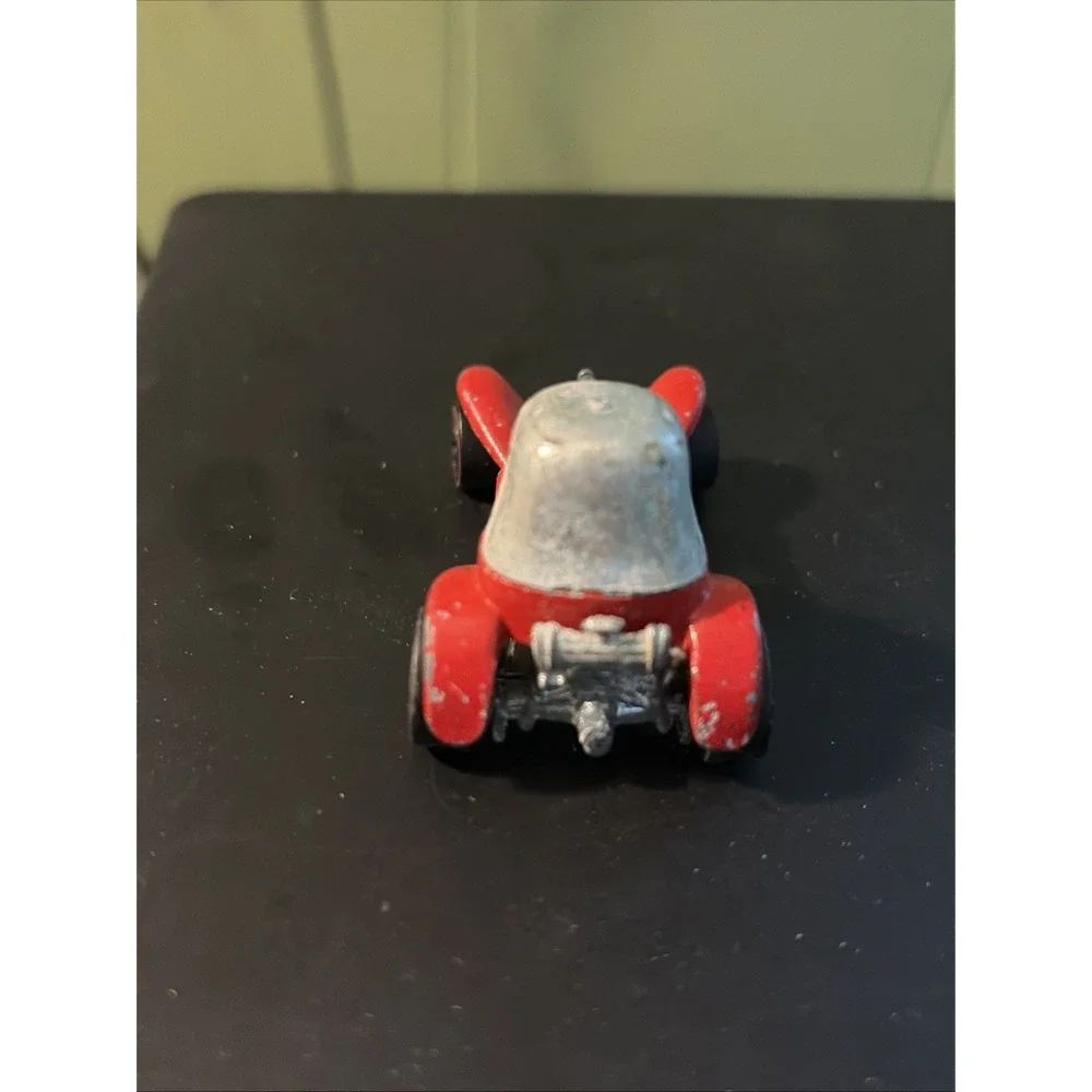 Vintage Hot Wheels Redline Red Line Toy Car 1969 Red Baron Original‎ Biker Drag
