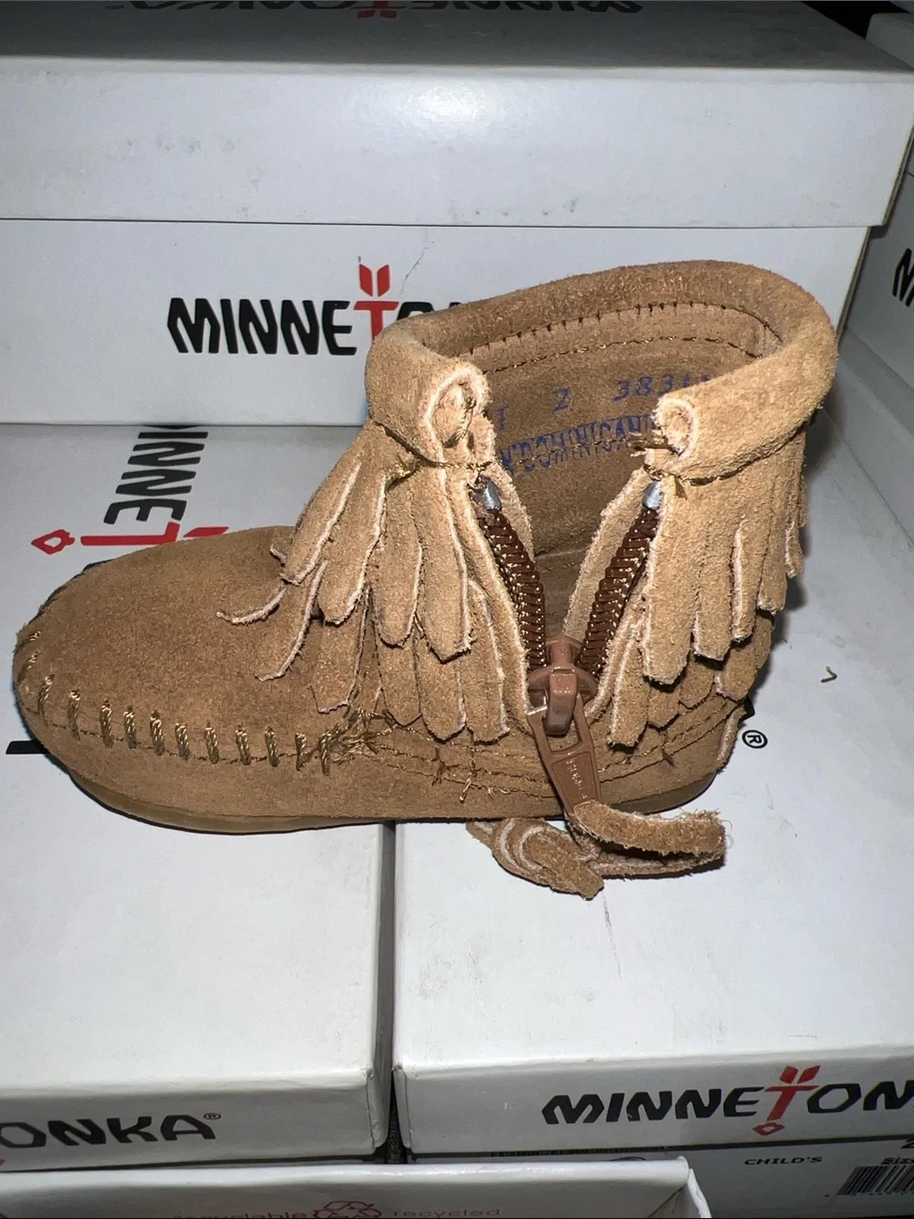 Minnetonka taupe inside