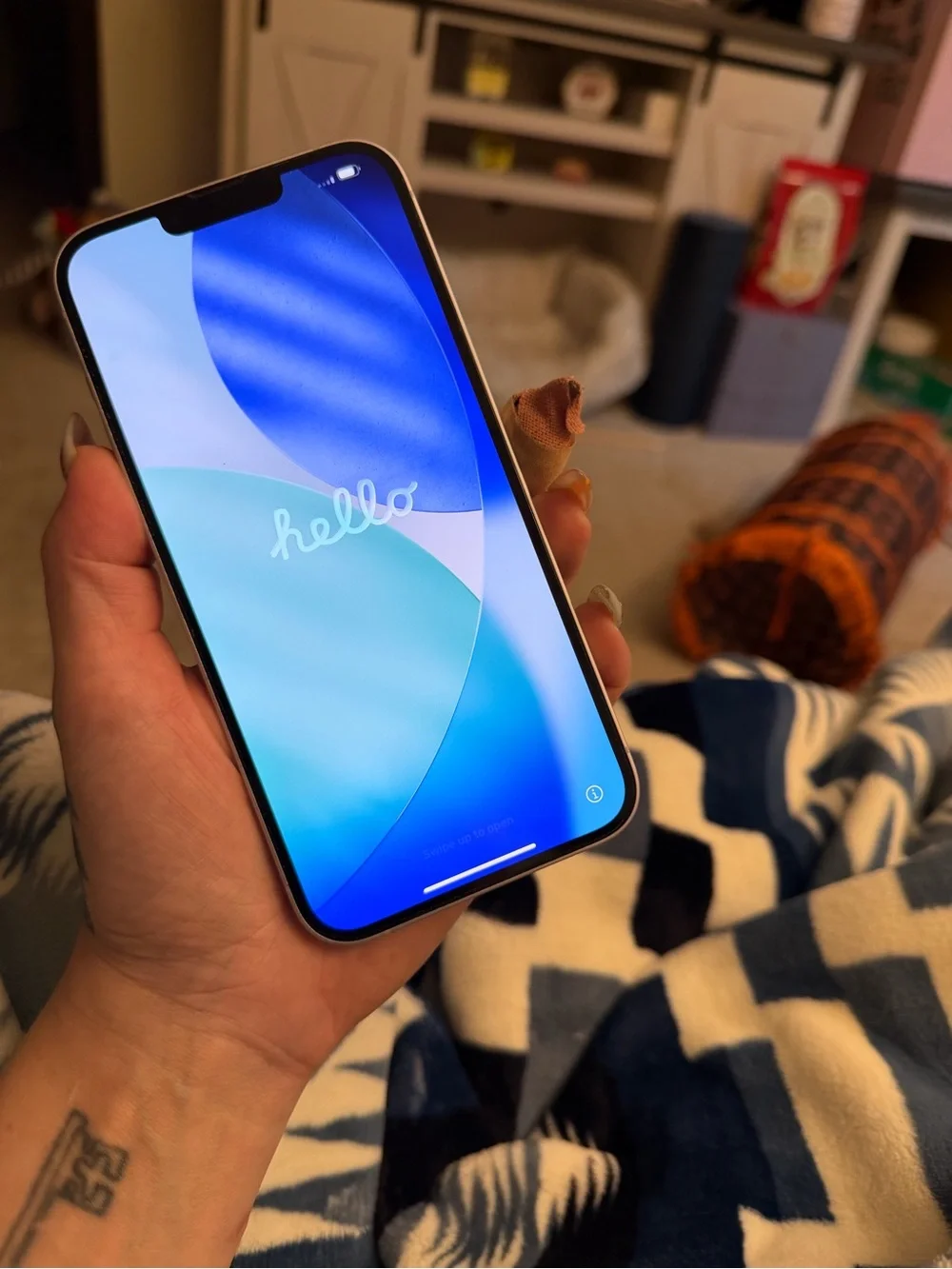 Apple iPhone 14 Plus in purple with Dual Rear Cameras