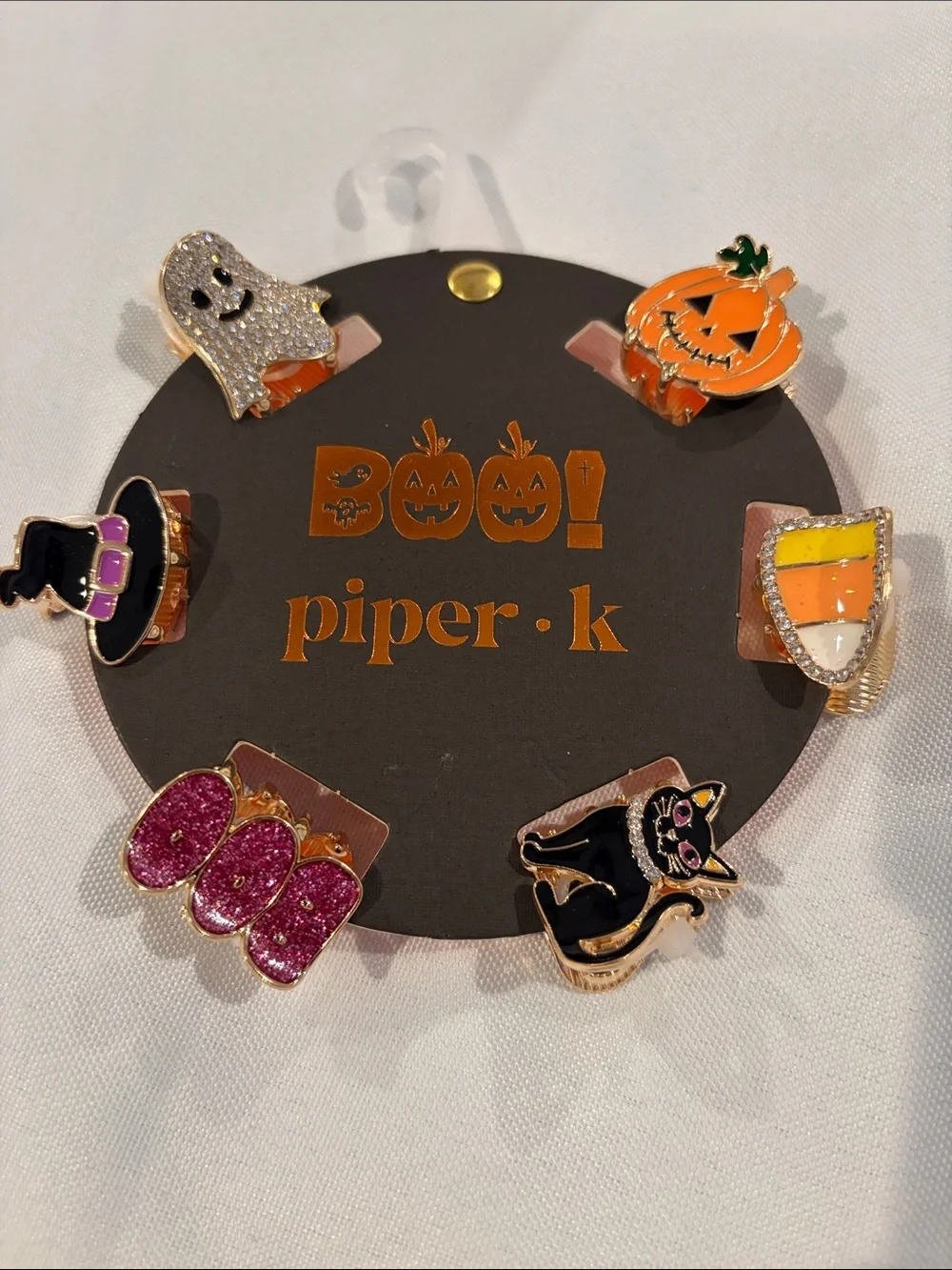 Halloween Hair Clips Set