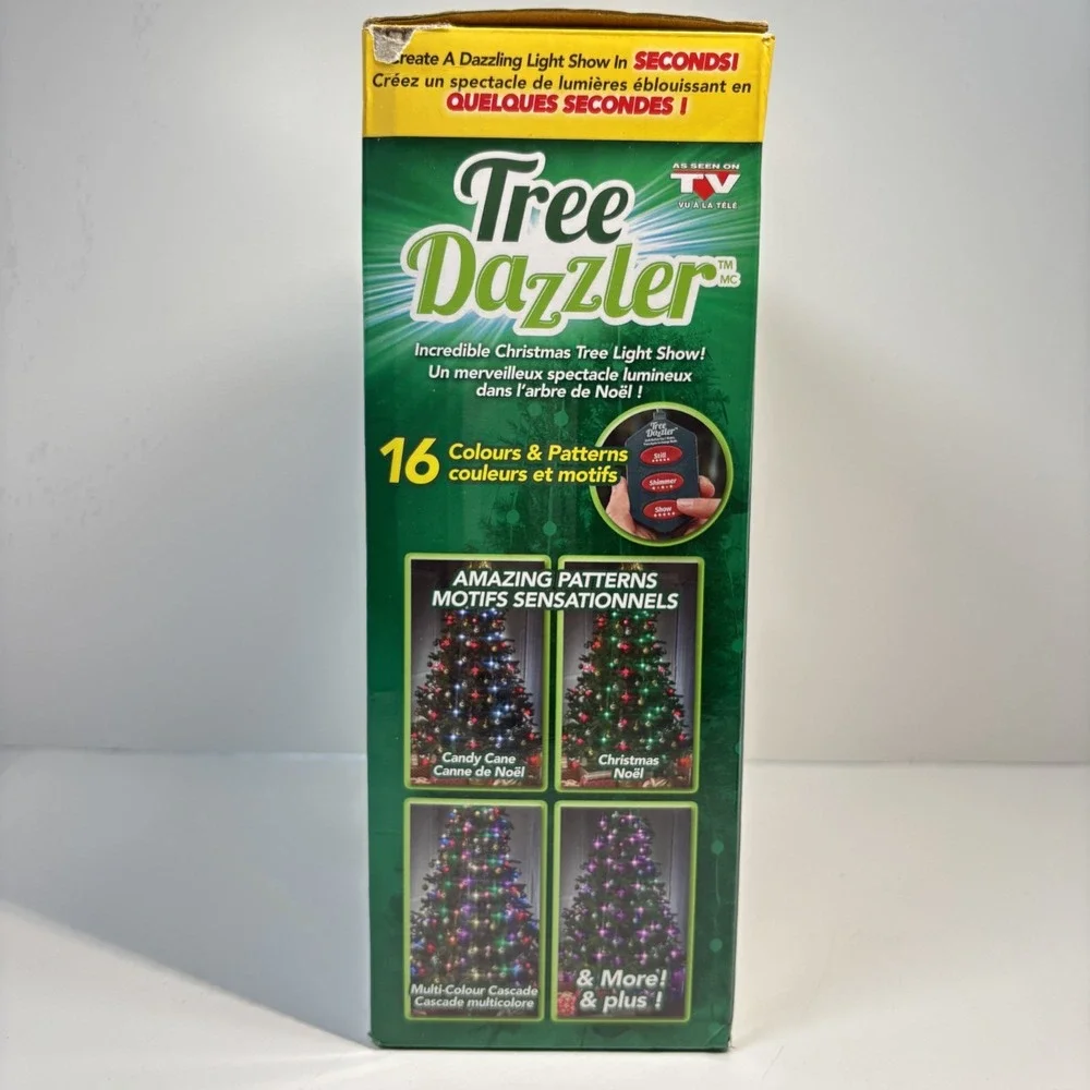 Tree Dazzler Star Shower LED Multicolor Christmas Tree Lights Tested-VIDEO‎