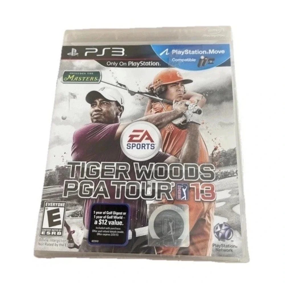 PS3 Sports Game Lot of 6 MADDEN 13 NBA‎ 14 MLB 14 FIFA 14 NHL 14 PGA TOUR 13
