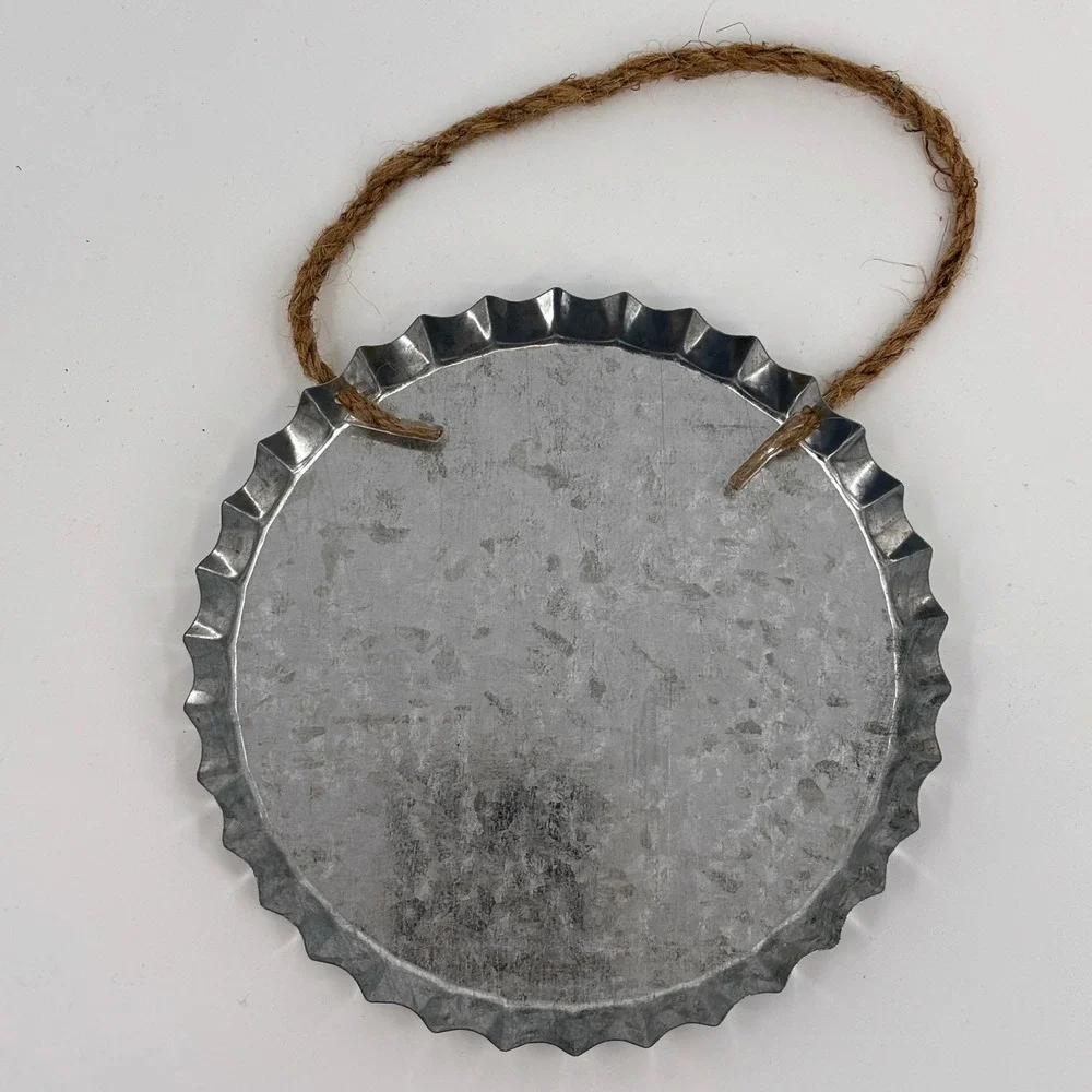 Unbranded galvanized metal