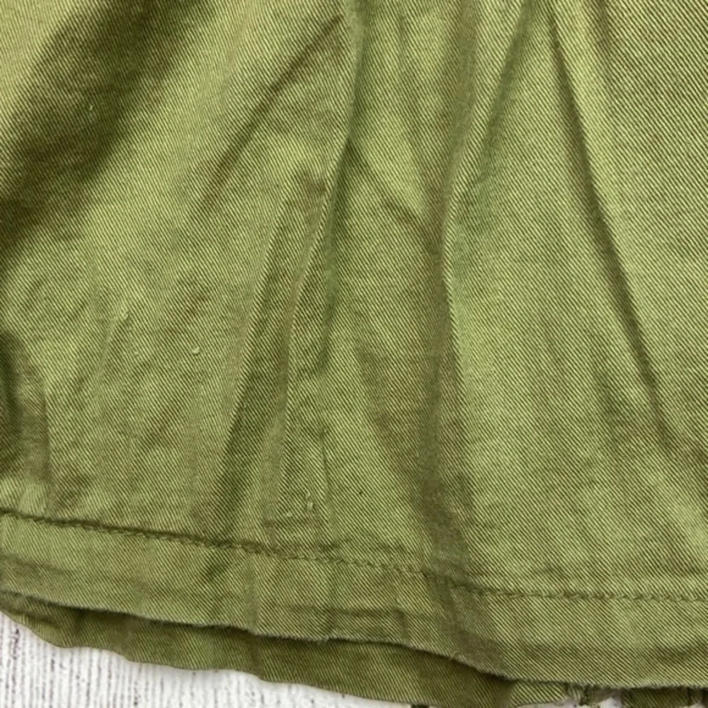 Carters‎ Tunic Top Girls Sz 5 Army Olive Green Long Sleeve Button Down Collared