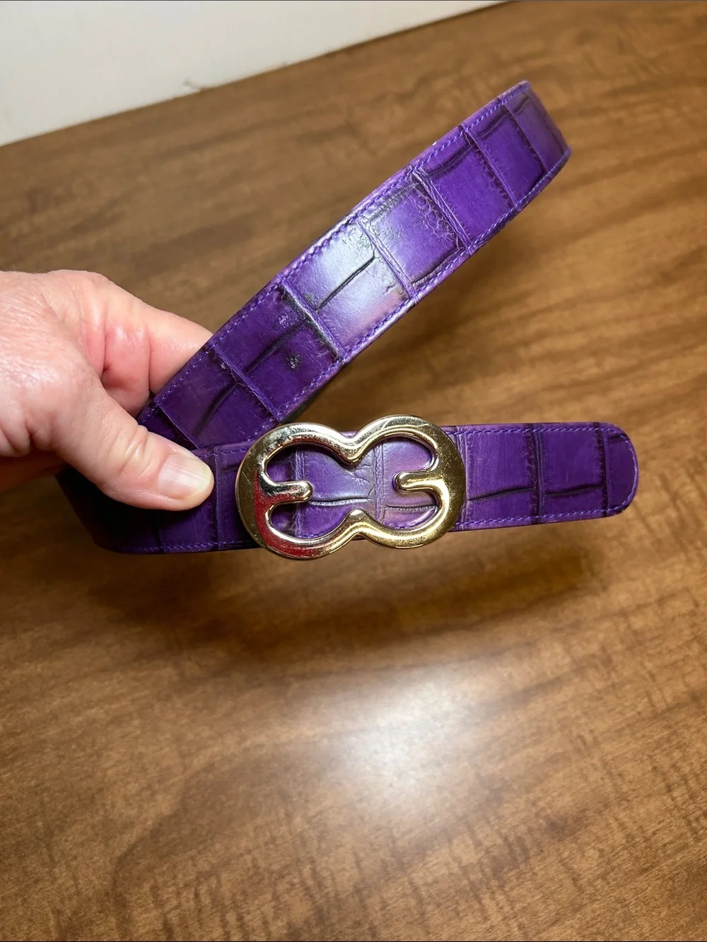 Escada vintage purple
