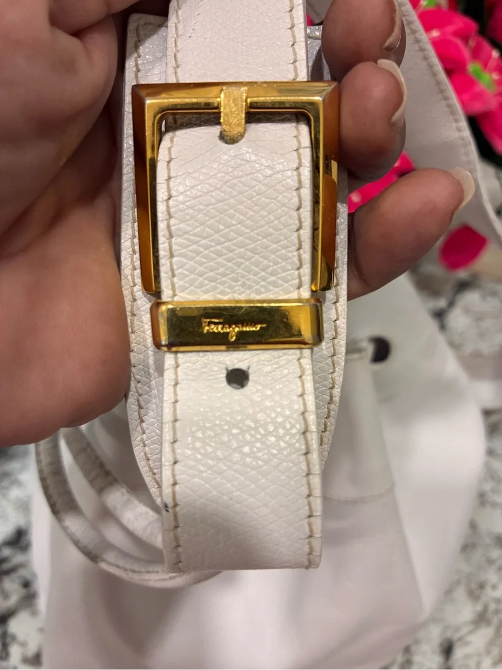 Salvatore Ferragamo elegant white