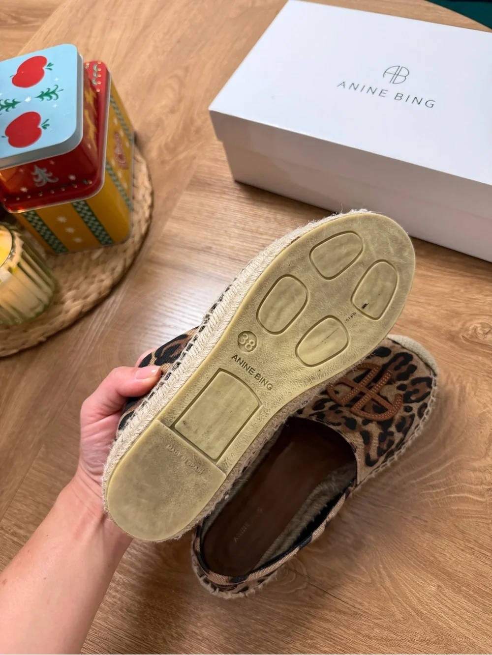Anine Bing slip espadrilles