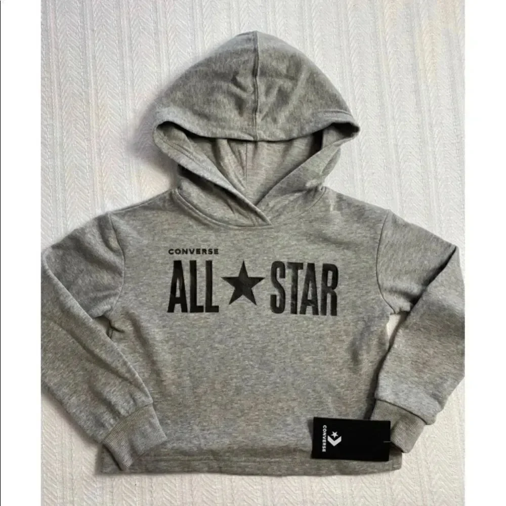 CONVERSE ALL STAR GIRLS Gray Hoodie