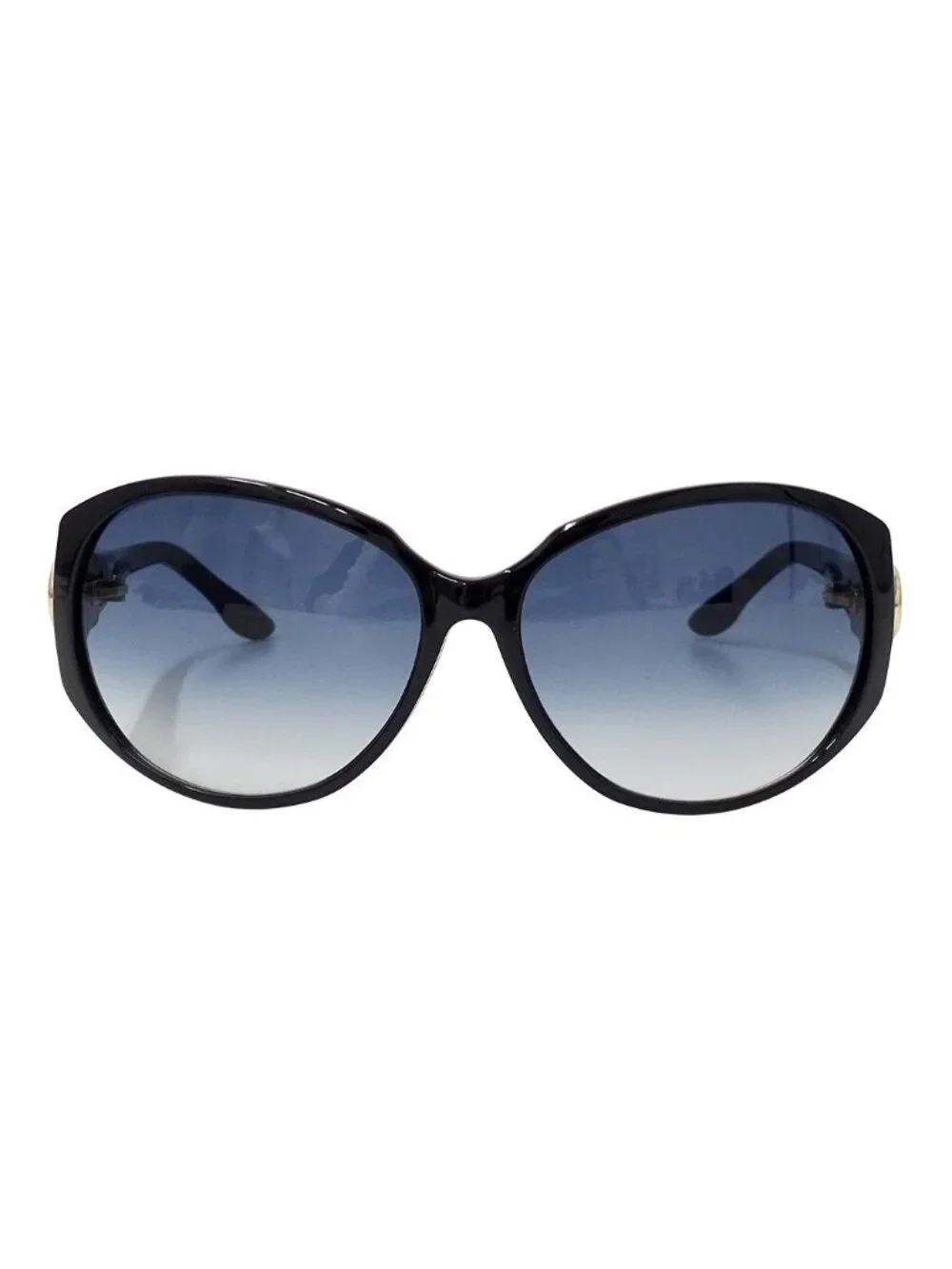 Gucci Sunglasses Interlocking G Black Blue S Gradient Eyewear