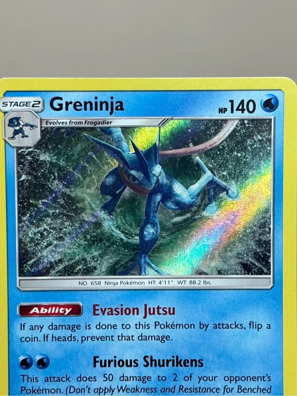 Pokemon card will