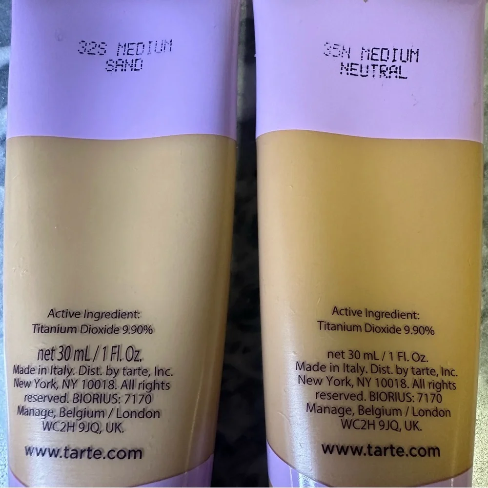 tarte 100% authentic