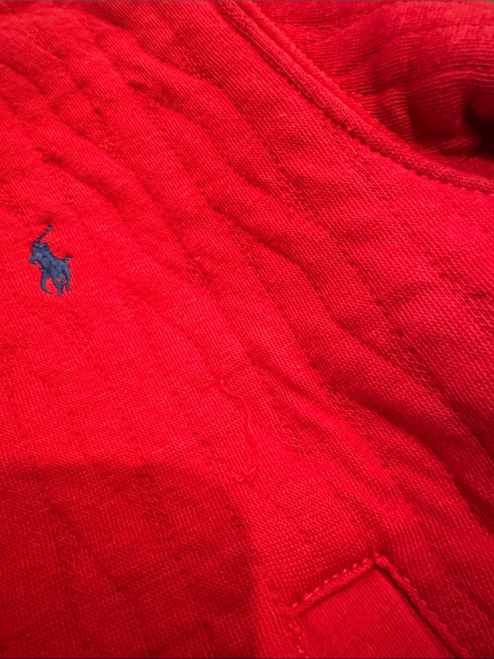Ralph Lauren red quilted