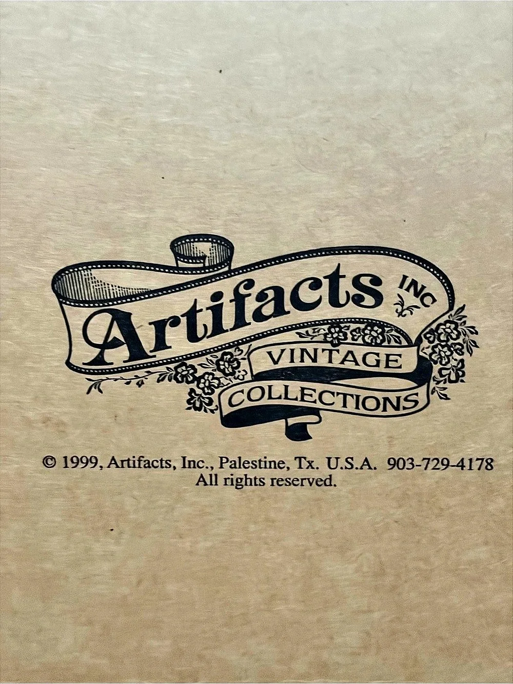Artifacts Vintage Collections artifacts vintage