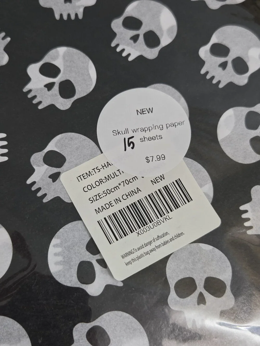 N/A spooky skull