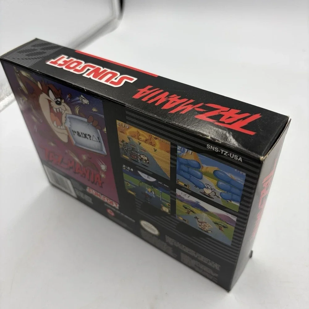 Taz-Mania (Super Nintendo Entertainment‎ System, 1993) Box Only