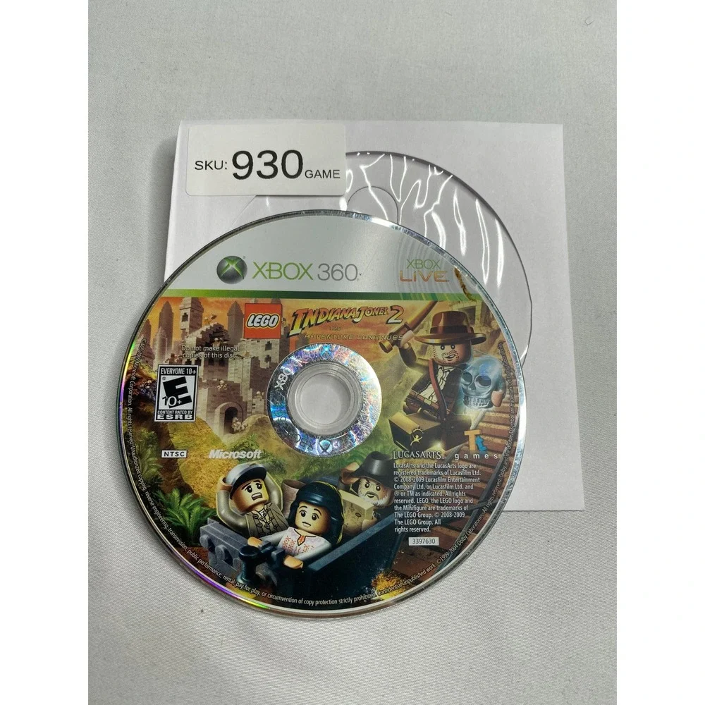 LEGO Indiana Jones 2 The Adventure Continues Xbox 360