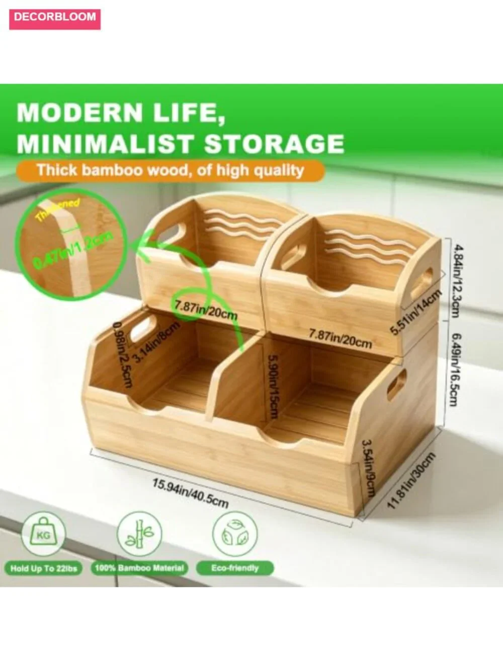 N/A natural bamboo