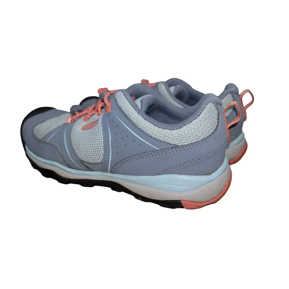 KEEN Terradora‎ II Low Blue Grey Waterproof Hiking Trail Shoe Sz 5