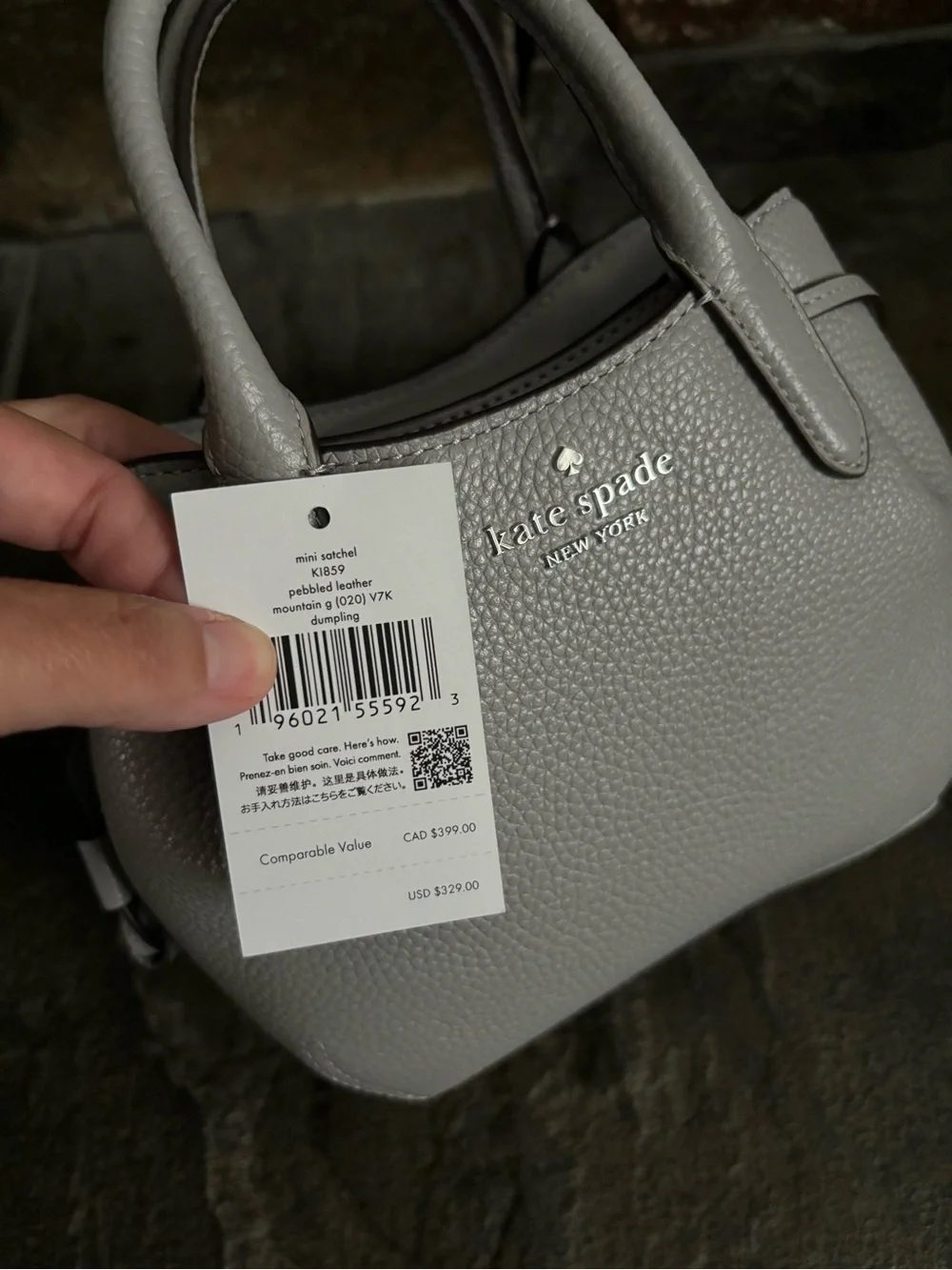 Kate Spade Mini Dumpling Satchel Crossbody Bag