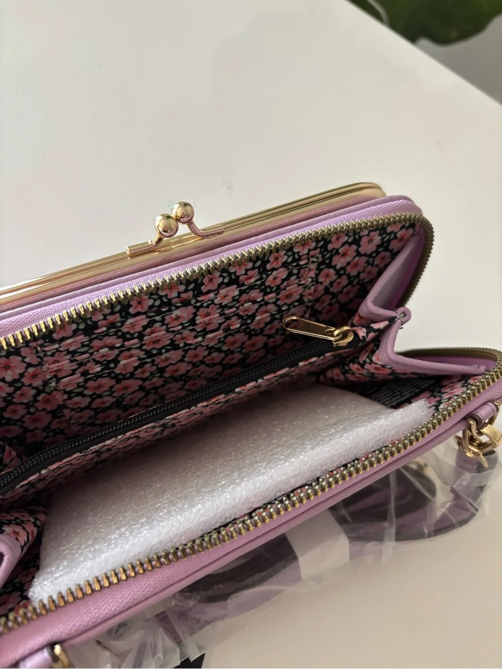 Nanette Lepore lavender pebbled