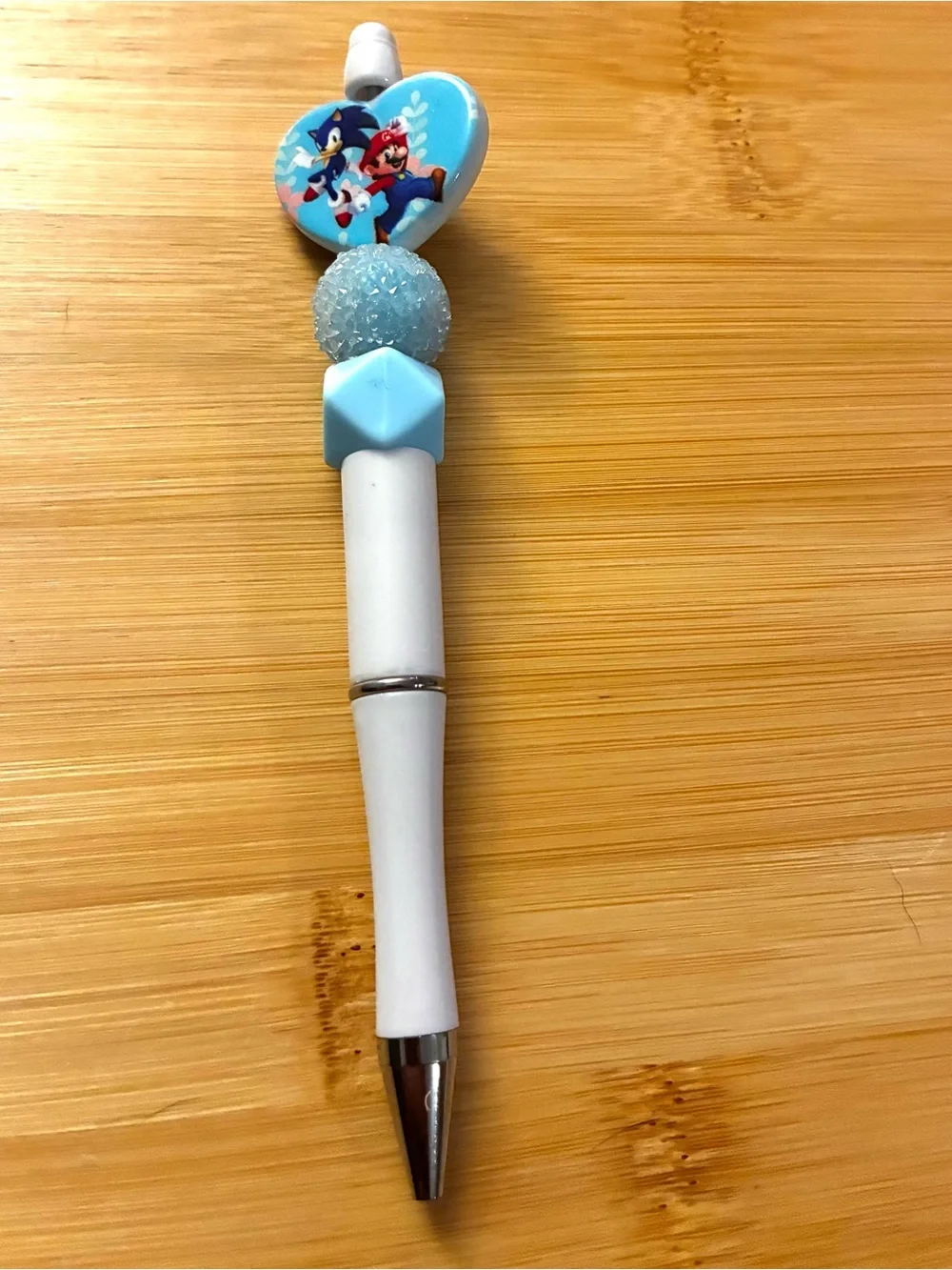 Handmade cute blue