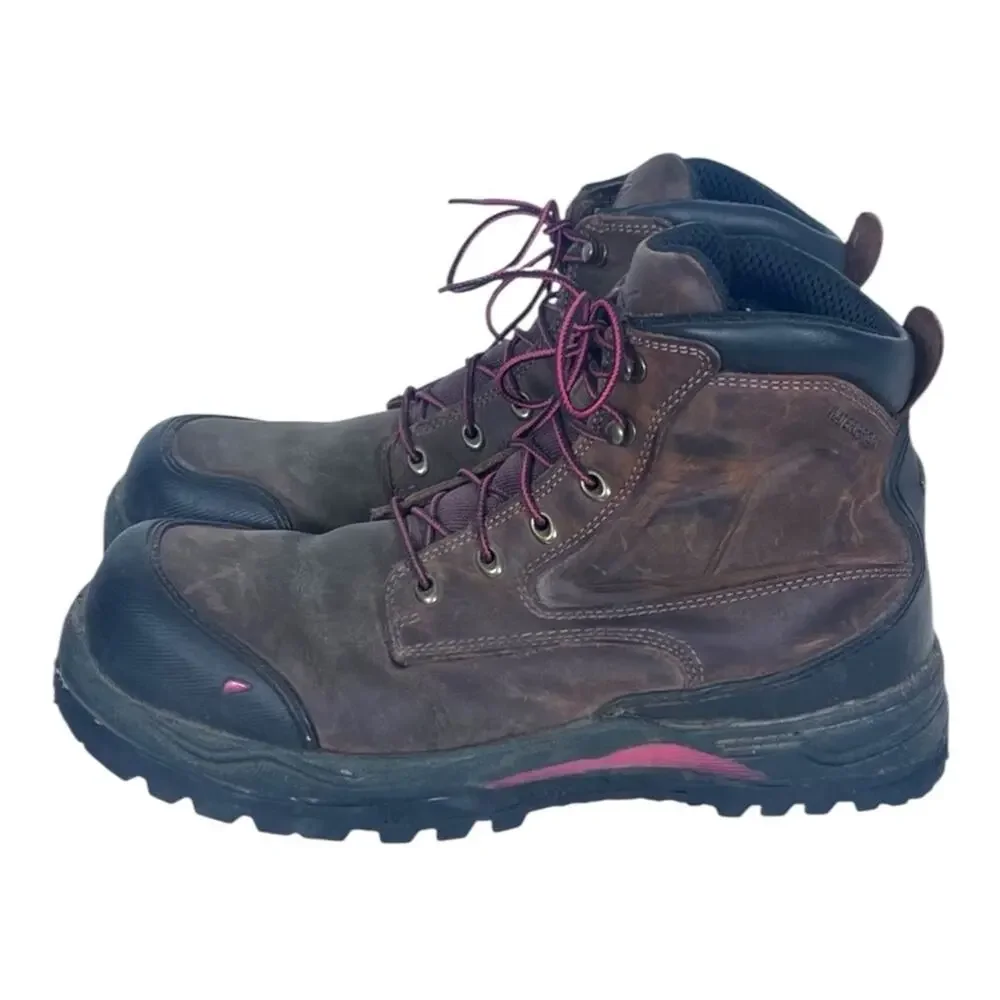 Red Wing Work Boot 4402 King Toe Mens 13 ADC 6” Waterproof Safety Toe Brown
