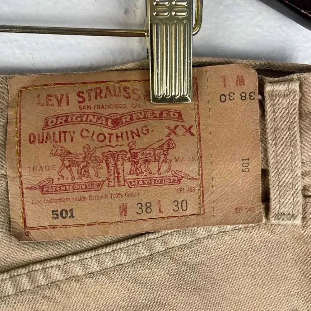 Levis inseam pair