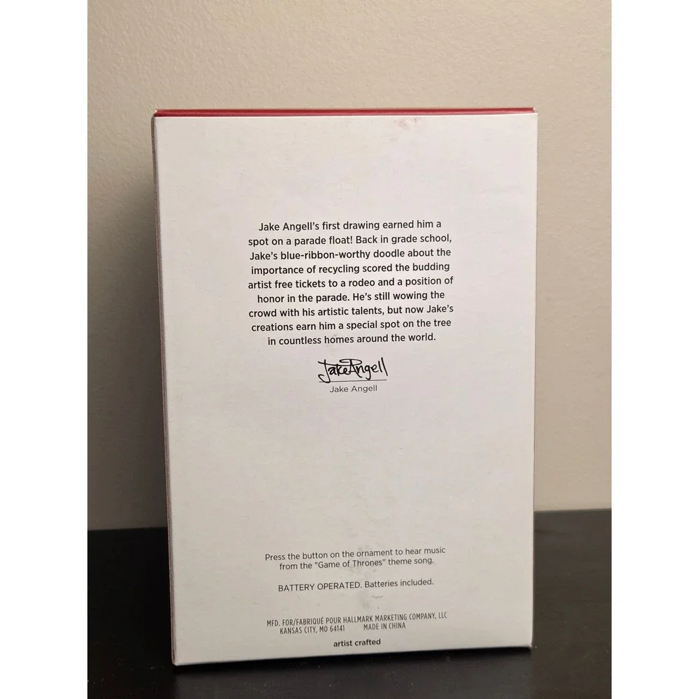 Hallmark keepsake ornament