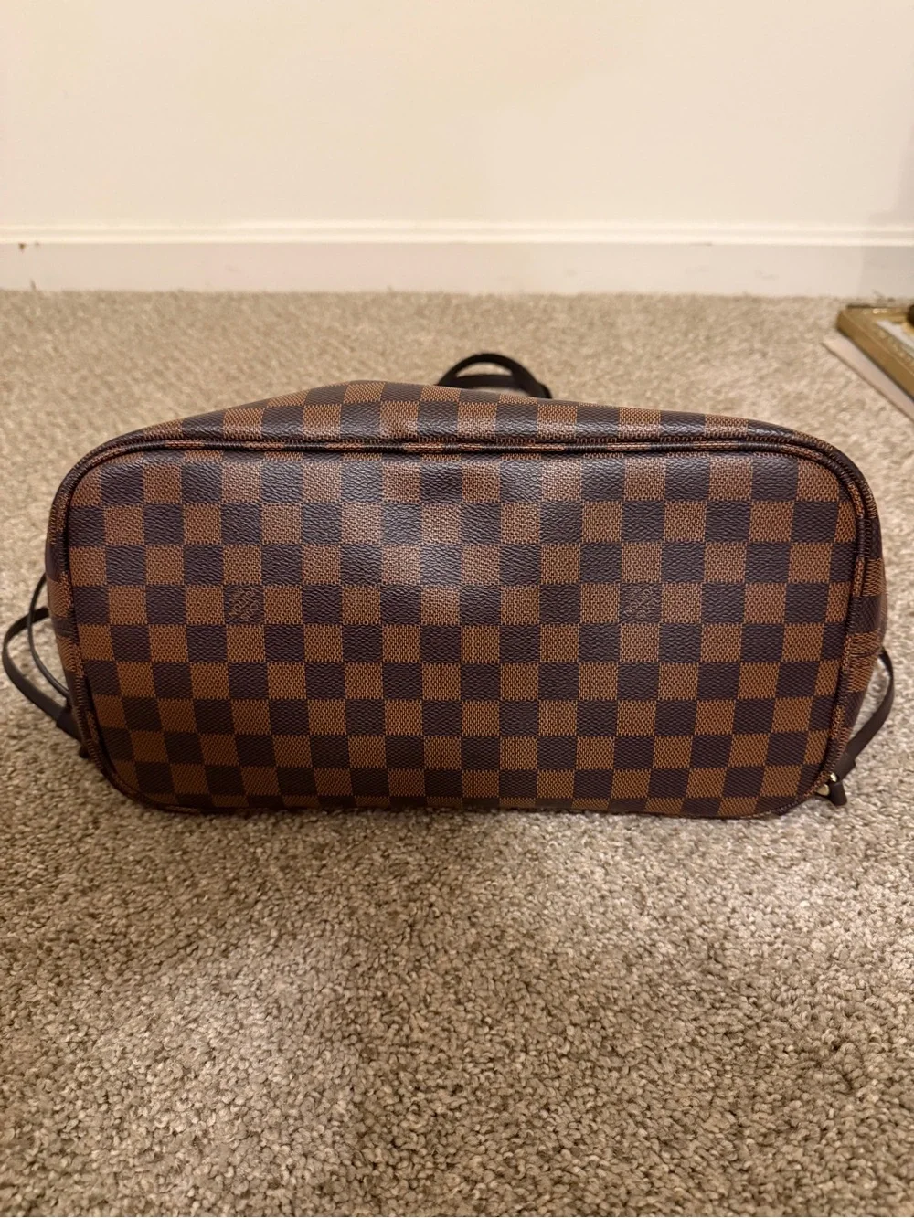 LV interior checkered elegant