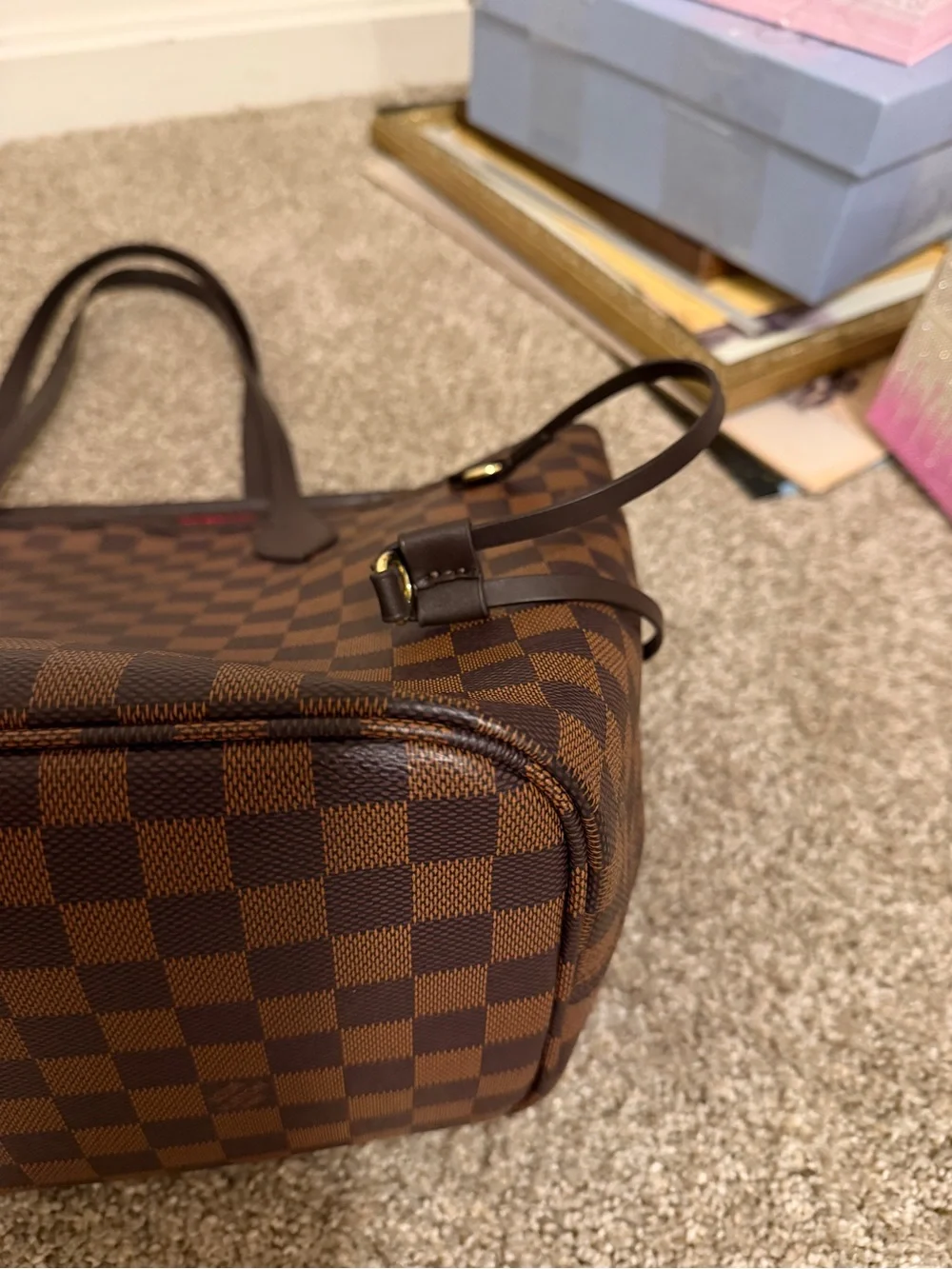 LV double brown