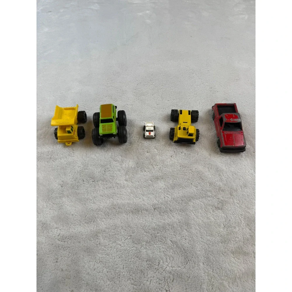 Vintage Tonka Tootsietoy Road Champs Toy Truck Lot Ford Bigfoot‎ Chevy S-10 5pc