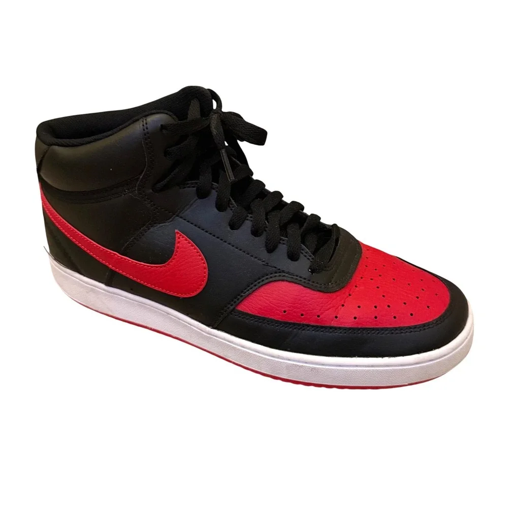 Nike black red