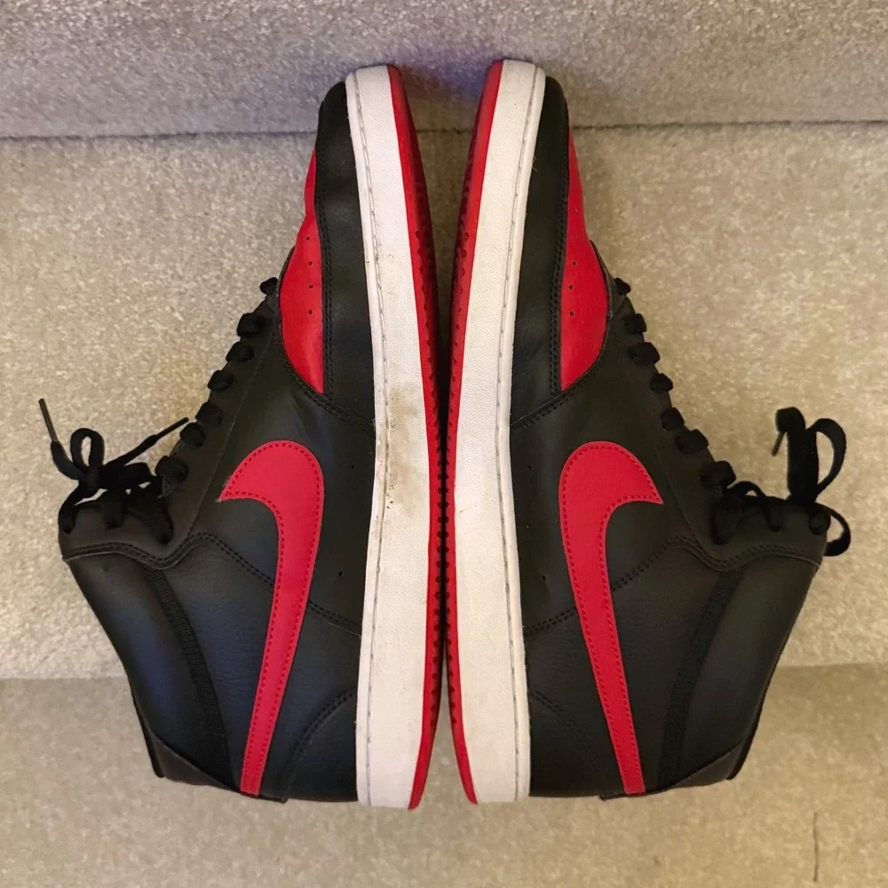 Nike black red