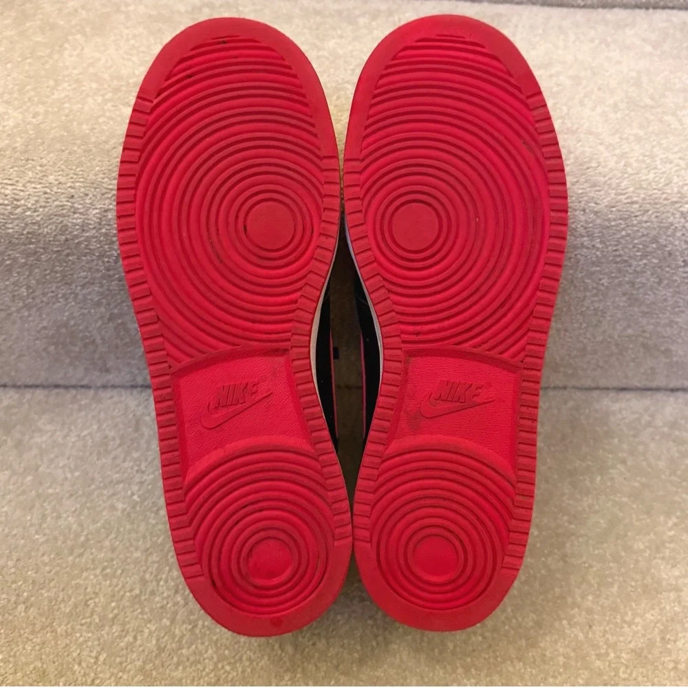 Nike black red