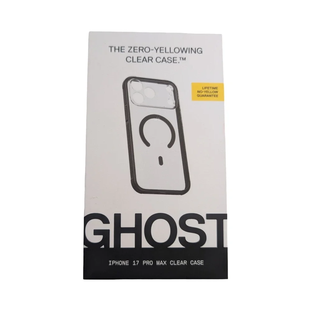 L7-S dbrand Ghost Zero-Yellowing Case for Apple iPhone 17 Pro‎ Max - Clear ⬇️