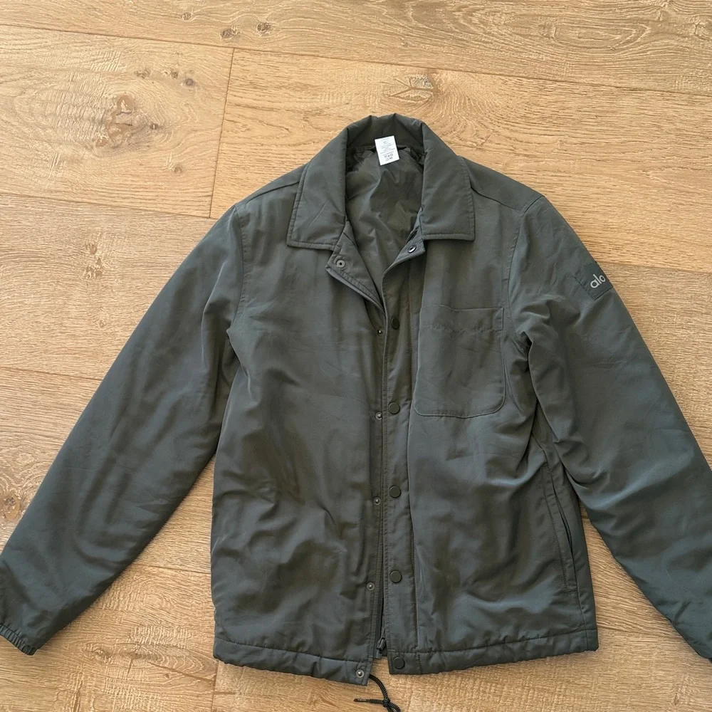ALO Yoga Dark Olive Green Insulated Jacket