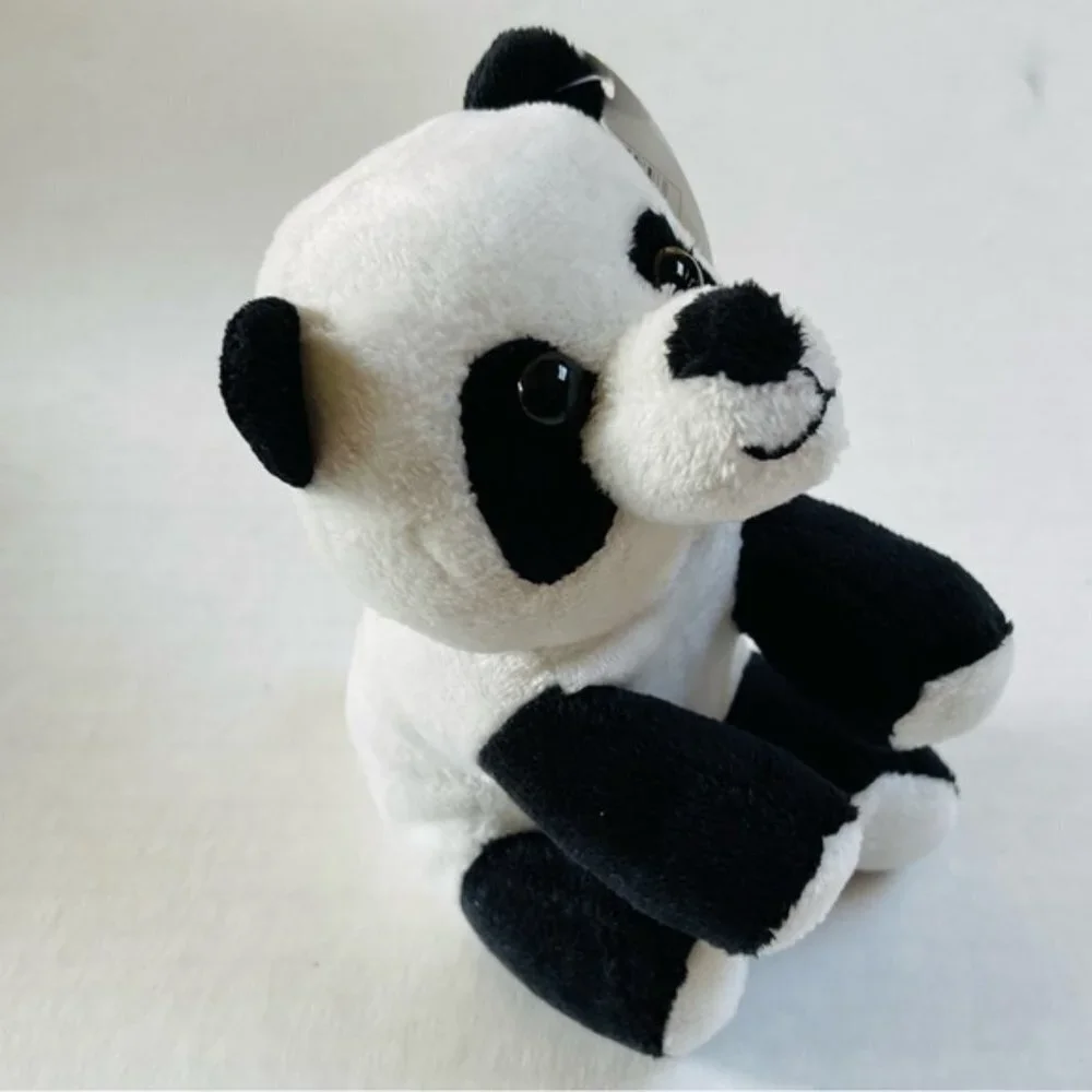 Lil Buddies Fiesta Panda Bear Stuffed Animal Black White New‎ Birthday Gift Toy
