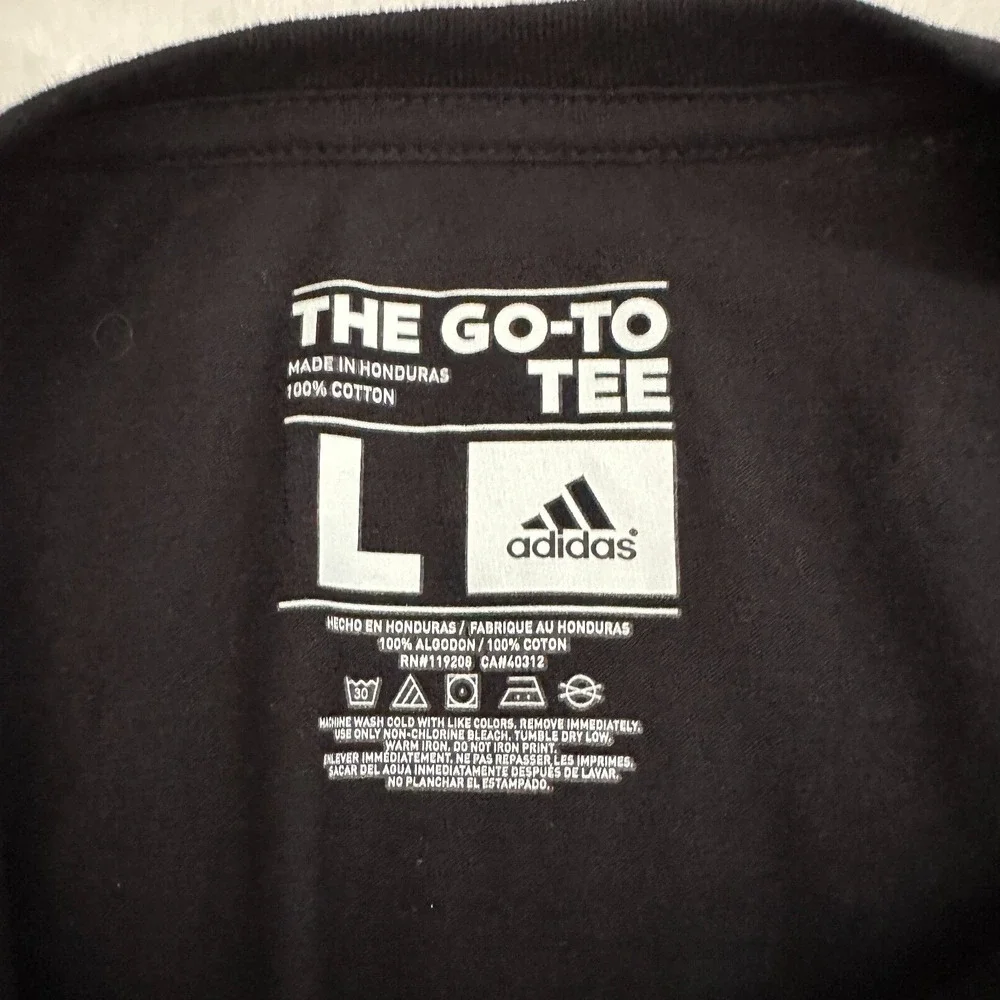adidas sizing listed