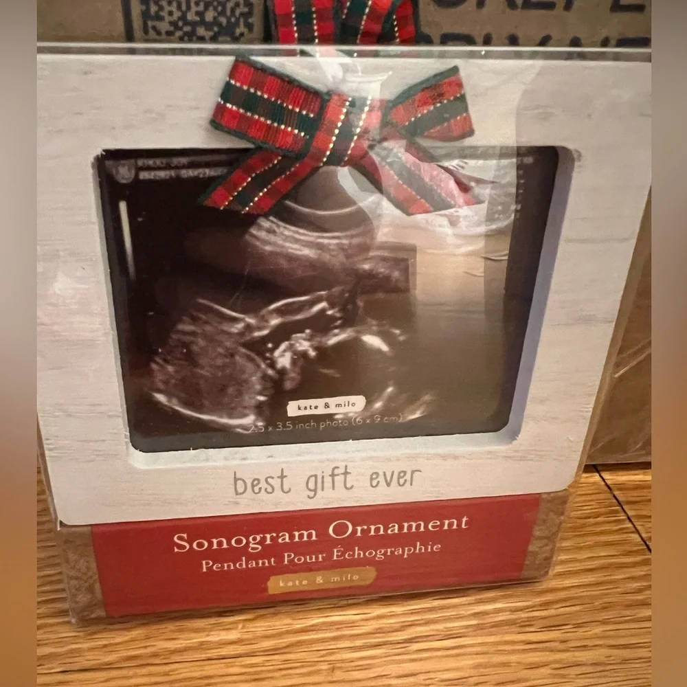 - Sonogram ornament
