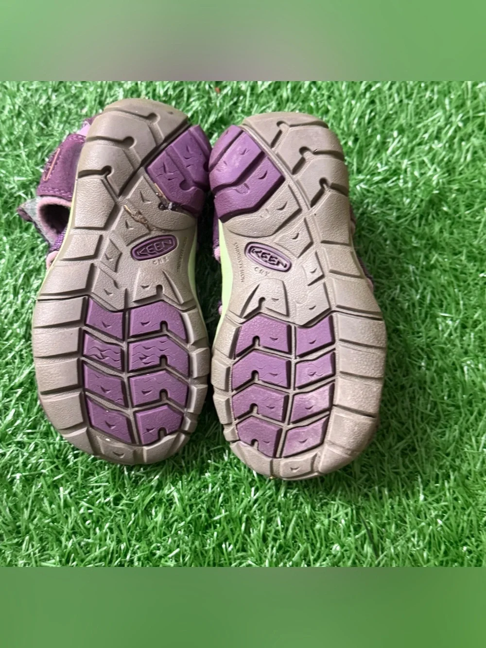 Kids‎ Purple Outdoor Sandals - KEEN Style Size 8