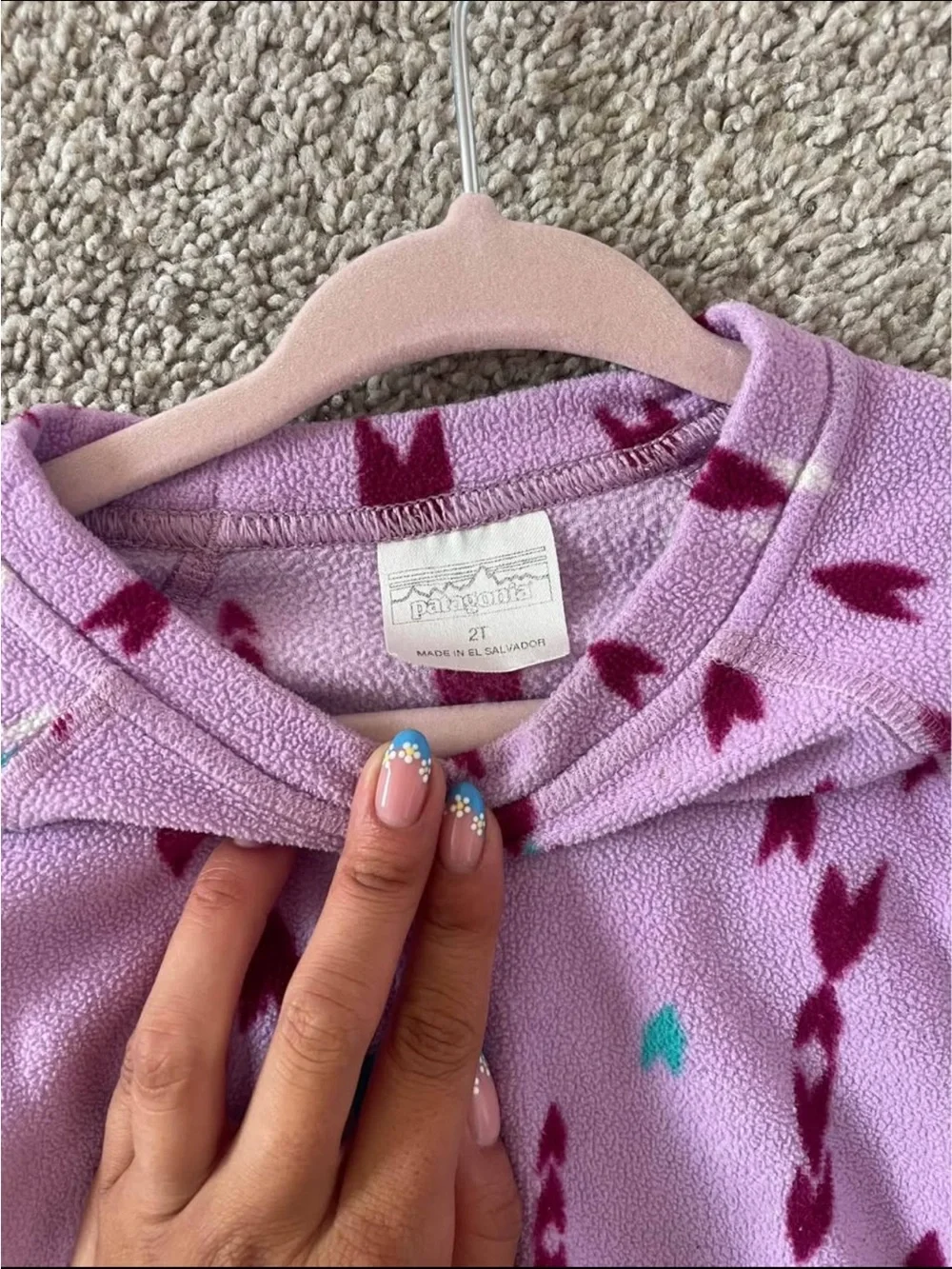 Patagonia soft pink
