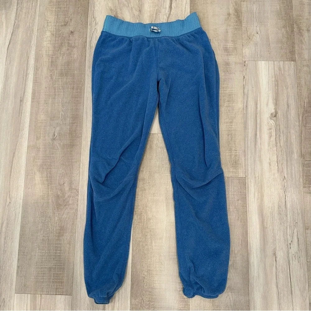 Ivivva by Lululemon Girls Blue Fleece Joggers